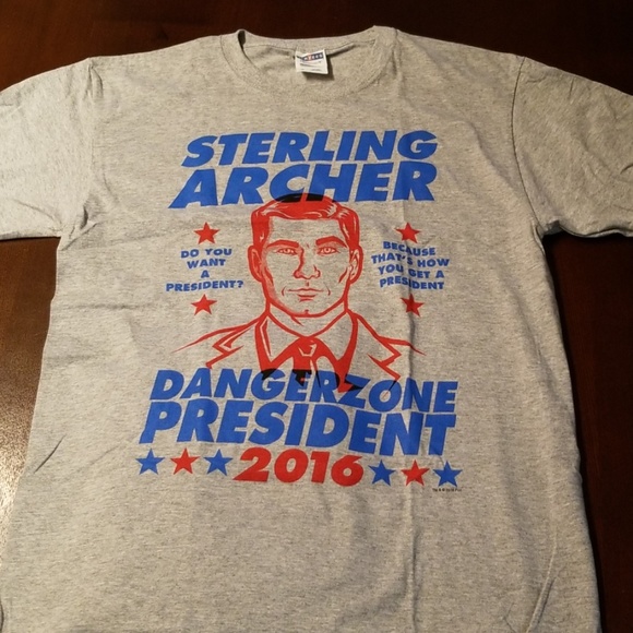 Other - Sterling Archer gray tshirt